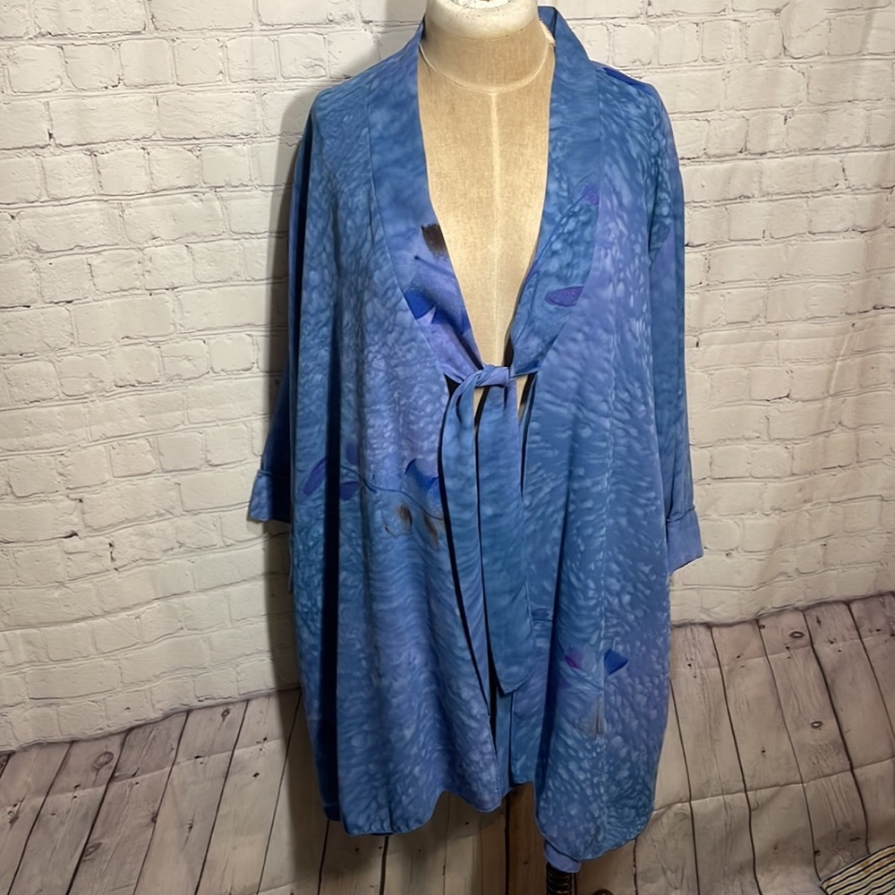 Whimsical 90s Coastal Grandma Dinah Lee skirt and top set size 3x